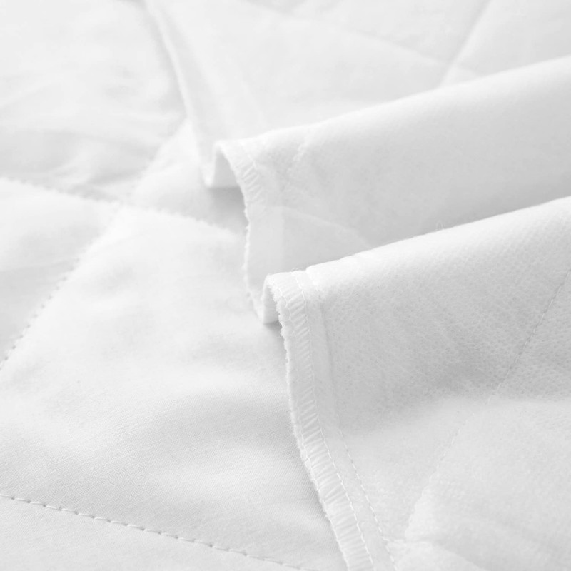 2X Aus Made Quilted Pillow Protector Cotton Cover | Standard