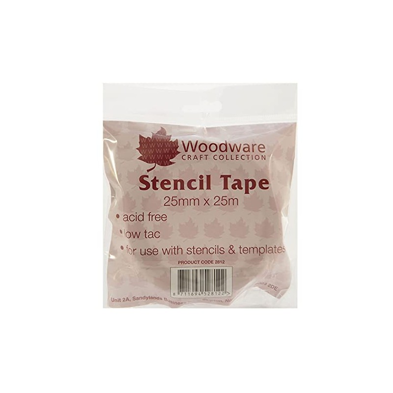 Woodware Stencil Tape 25mm X 25m