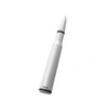 VMS Racing 50 Cal Caliber White Bullet Antenna with Black