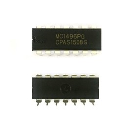 Todiys New 5Pcs for MC1496 MC1496PG DIP-14 Balanced Modulators Demodulators IC Chip MC1496P