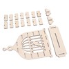 Wooden Chocolate Display Stand Bird Cage Style Dessert Display Shelves