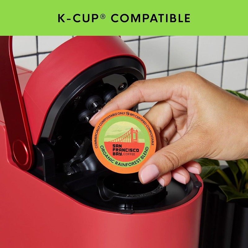 San Francisco Bay K-Cup Coffee Pods, Organic Rainforest Blend (36