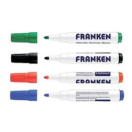 Board Markers 4 Pieces Various Colours