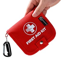 137-Piece Mini First Aid Kit for Home, Travel, and Outdoor Use
