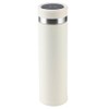 Intelligent TemperatureSensitive Vacuum Cup Mirror Smart TouchScreen Insulation Cup(Creamy White
