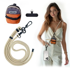 SZSUYAD Phone Lanyard,Adjustable Phone Strap,Crossbody, Premium Metal Buckles, Skin-Friendly,Comes with a stylish small wallet