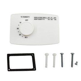 Gihdfer 4655 Manual Digital Humidifier Replacement 24V AC Control Switch White for Whole House Humidifier and Wall Mounted or Pipe