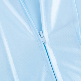 Newrara Juego de gorra y borla de graduación brillante para adultos para secundaria y soltero (45, azul cielo)