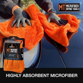 suds.lab Suds Lab Premium Microfiber Detailing Towels: Ultra-Soft, Lint-Free Cleaning Cloths for Car, Home, and Garage: Perfect for Polishing, Waxing, and Dusting, 16x16 Inches, 2-Pack