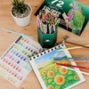 MyArtscape Colored Pencils 72 with foldable holder