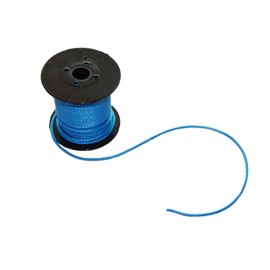 Comily Plus+ High Strength Braided Cord,100% UHMWPE Throw Line with Abrasion Flame Resistant,Tactical Paracord for Fishing,Arborist,Camping,Climbing and Outdoor Survival-7/64 x 200FT Blue Color