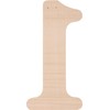 Hillman 847322 Pine House Number 1, 6.5-Inch Wood