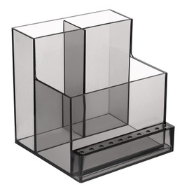 Beaupretty Nail Display Stand Nail Drill Bits Holder Nail Tool Storage Rack Nail Drill Grinding Bit Holder Box Display Stand for Nail Drill Manicure Tools Bit Holders(Black)