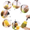 Stainless Steel Pineapple Cutter Pineapple Peeler Pineapple Corer Tool with