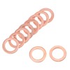 sourcing map 30 Pcs Metric M8 x 12mm x 1mm