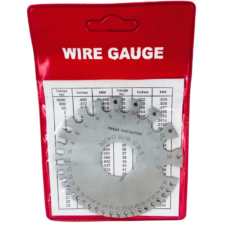 PRECISE Gauge for Sheet and Plate Iron and Steel, Also
