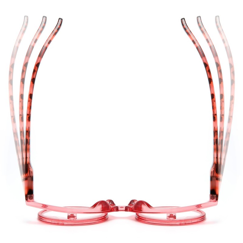 OREUDO Leopard Print Fashion Magnifying Glasses – HD Makeup Mirror