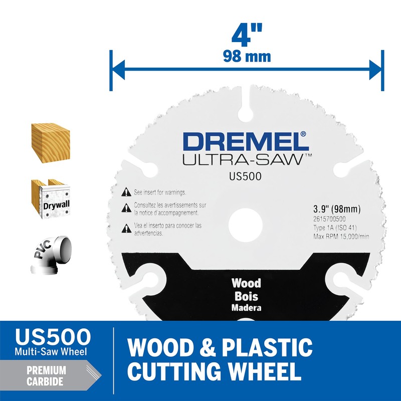 Dremel US700 Ultra-Saw 6-Piece Cutting Wheel Kit