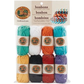 Lion Brand Yarn Bonbons Yarn, Beach
