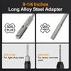 SDS-Plus to SDS-Max Adapter, 8-1/4 Inches Long Alloy Steel Adapter