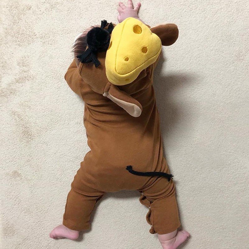 [Formemory] Mouse Cosplay Kids (Brown, 90)