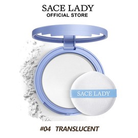 SACE LADY Oil Control Face Setting Powder,Waterproof Long Lasting Pressed Powder Matte Face Makeup With Puff 0.35Oz:_Cool Neutral