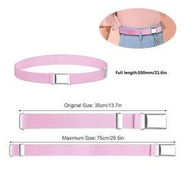 iguTrail Elastischer Kindergürtel 6 Stück Stretch Einstellbar mit Einfacher Magnetschnalle für Jungen Mädchen Jeans Shorts Hosen Kleid