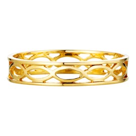 Caï 135270189 Women's Ring 925 Sterling Silver Gold-Plated Yellow, Sterling Silver