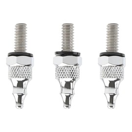 MASO Front Fairing Windshield Spike Trim Mount Bolt (Black+Silver), 1996-2013 Compatible with Harley Touring Electra Street Tour Glide, Motorcycle Fairing Bolts Windshield Spike Bolts