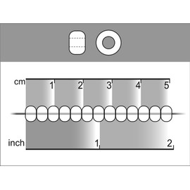 SCARA 200 pcs Czech Glass Round Beads 0.22 inches (5.5mm), Pony Beads, Warm NEON (UV Active) Glass Beads for Jewelry & Bracelets Making, Beads for Bracelets, Bead kit Warm NEON Mix (U_NB25200-200p)