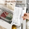 Cylogia Clear A4 Storage File Box Moisture-Proof Portable Plastic PET