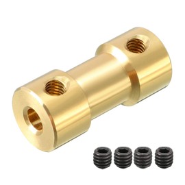 sourcing map Shaft Coupler 3mm x 5mm Connector Adapter for RC Airplane Boat Motor L20XD9