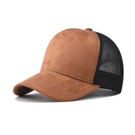 2027 NEW KJ Customized Summer Truck Driver Baseball Cap with 3D Embroidery Mesh Fabric Breathable & Waterproof CustomSize: One Size, Color: khaki