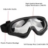 Aoutacc Airsoft Mesh Mask and Goggles Set, Half Face Steel