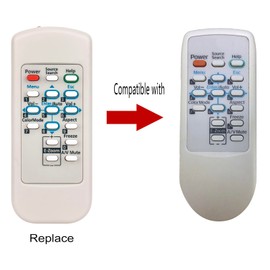 145664100 Replace Remote Control fit for Epson Projector Powerlite 822P/83V+/83C/822+/83+/400W/410W, V11H371020 RB-V11H255020-N V11H255020 V11H281020