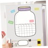 STOBOK Creative Erasable Fridge Reminder Board Magnet Sticker with Pen
