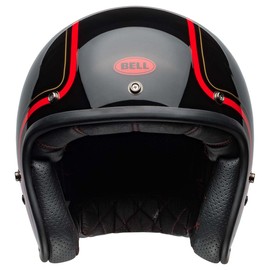 BELL Custom 500 Open-Face Motorcycle Helmet (Gloss Chief Black - X-Large)