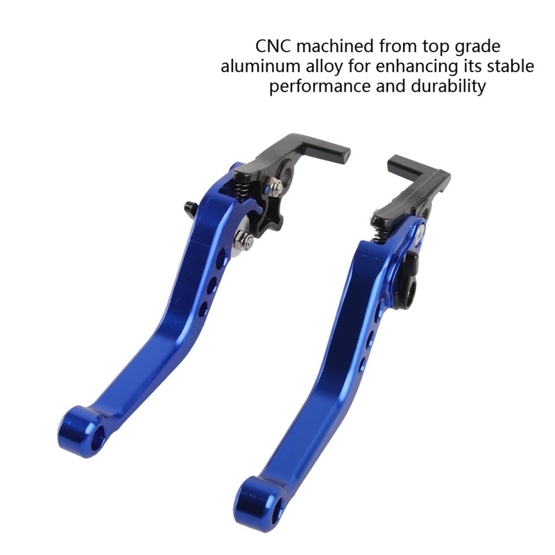 Keenso 1 Pair Motorcycle Clutch Brake Handle Levers, Universal Brake