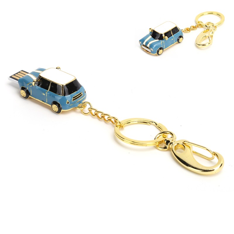 U Disk Exquisite Cartoon Car HighSpeed Reading Writing USB 2.0