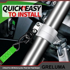 Greluma 4 PCS Lashing Ratchet Black O Ring Anchor Lashing Ring for Garage Workshop Truck Trailer Golf Cart