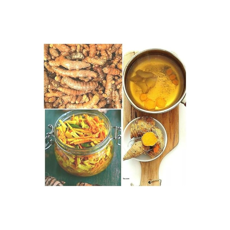 Fresh Turmeric from Fiji & Ginger from Peru Combo By