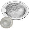 Zthluyc Punching Garbage Trap for Bathtub Drain, Stainless Steel Sink