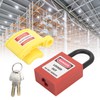 Industrial Plug Lockout Engineering Plastic Nylon Waterproof Safety Lockout Kit