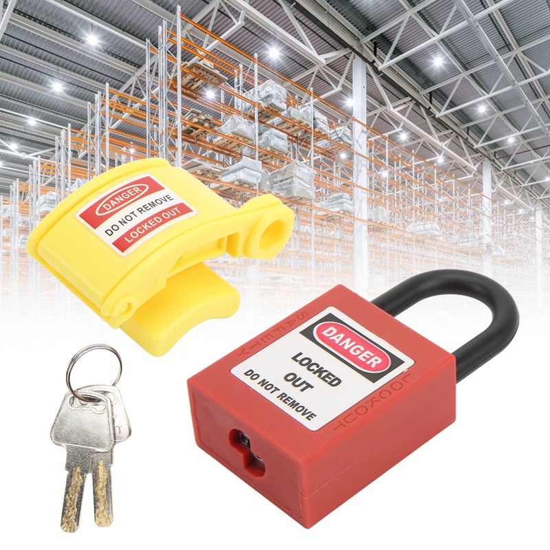 Industrial Plug Lockout Engineering Plastic Nylon Waterproof Safety Lockout Kit