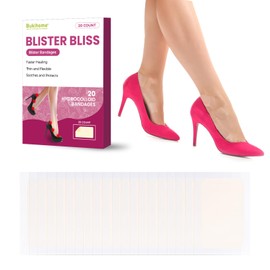 Bukihome Blister Bandages - 20 Count Hydrocolloid Gel Blister Bandages Pads, Bridesmaid Gifts, Small Gifts for Women, Wedding Day Essentials, Hydrocolloid Bridal Emergency Kit
