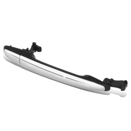 Auto Dynasty [Non Passive Entry] Factory Style Rear Exterior Car Door Handle with Chrome Insert Compatible with Toyota 4Runner Avalon Camry Highlander Tacoma GX RX 03-15, Driver or Passenger Side