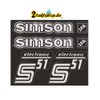 Transparent Simson S51 Electronic Sticker IFA Premium
