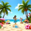Juroicessry Solar Powered Dancing Figures Decoration - Solar Shaking Head