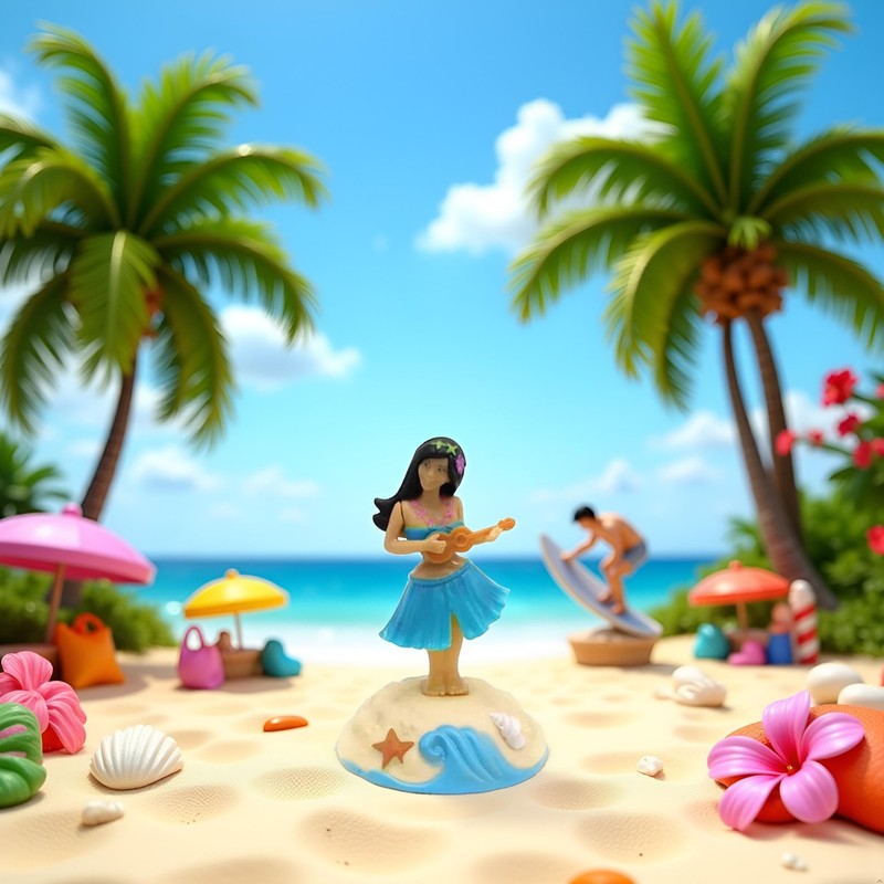 Juroicessry Solar Powered Dancing Figures Decoration - Solar Shaking Head