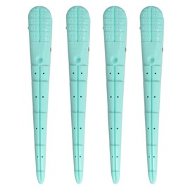 Jagrip 4 Pcs (Mint) Hair Clips Professional Duck Curl Clips FEEL JagLip